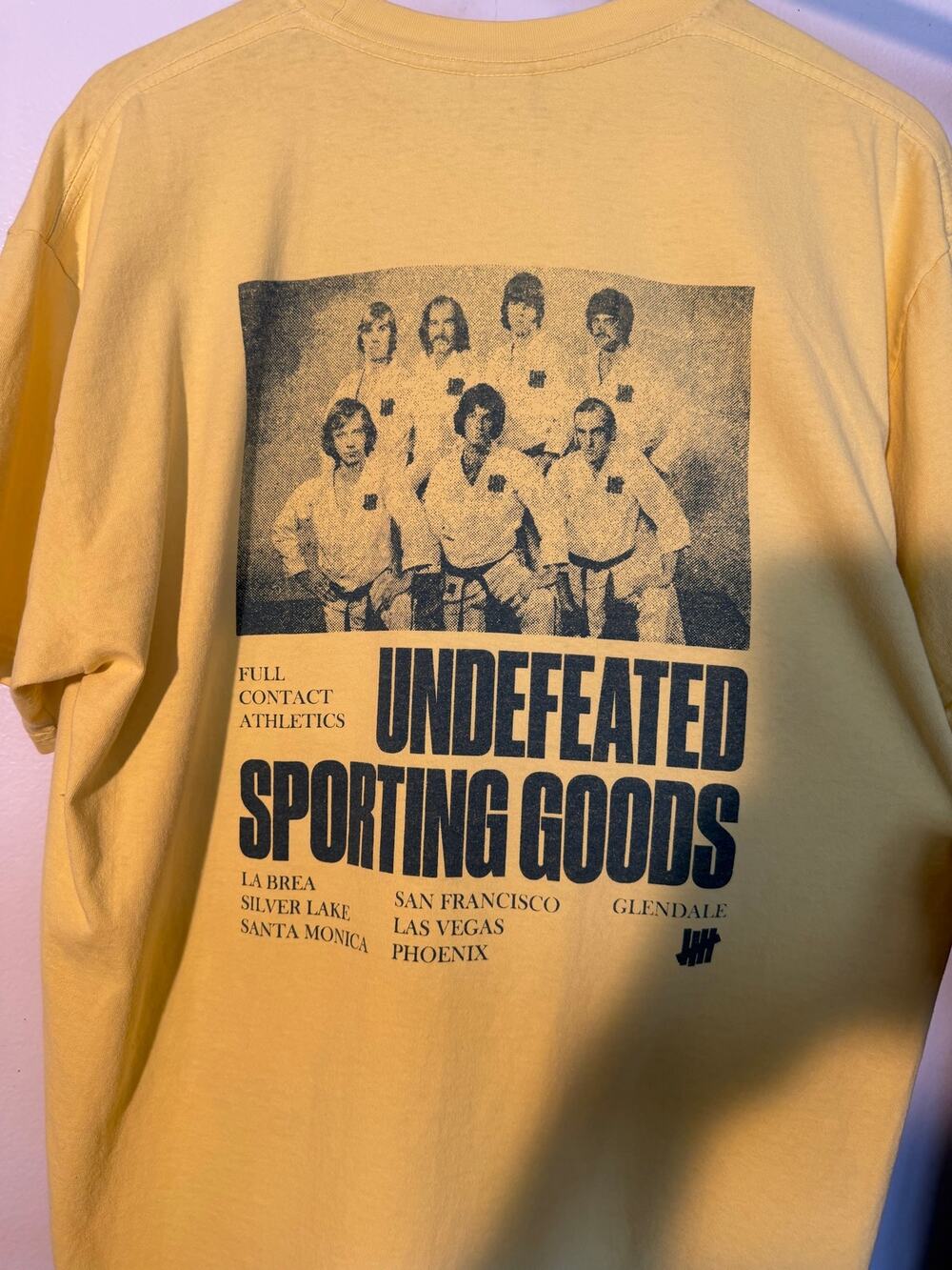 Undefeated Sporting Goods 5 Strike Logo Martial Arts Graphic Shirt